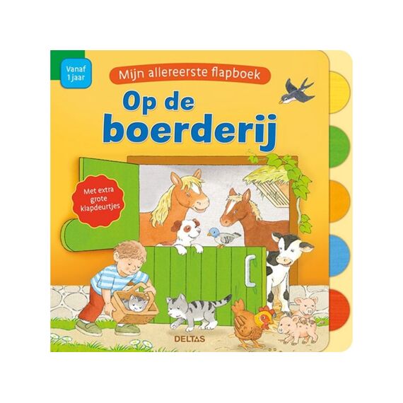 Mijn Allereerste Flapboek - Op De Boerderij