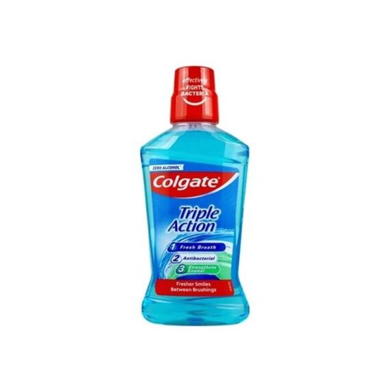 Colgate Mondwater Triple Action Zero Alcohol 500Ml