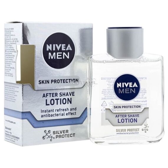 Nivea Men Aftershave Silver Protect Skin Protection 100Ml