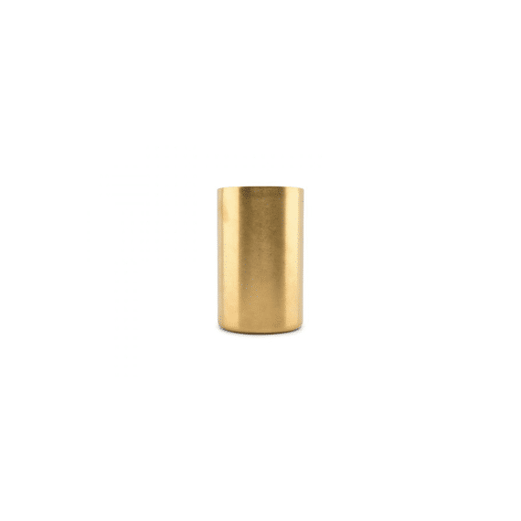 BONBISTRO WIJNKOELER 10XH19CM DUBBELWANDIG ANTIQUE GOUD BAR