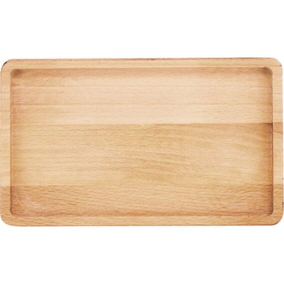 Puur Hout Beuken Serveertray Rechthoeking S 20X12Cm