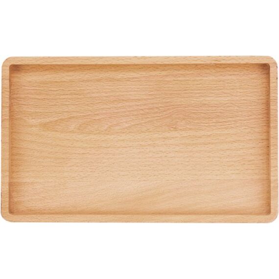 Puur Hout Beuken Serveertray Rechthoeking M 24X14.5Cm