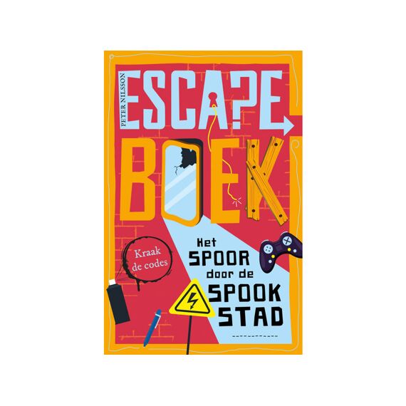 Escape Boek Deel  - Het Spoor Door De Spookstad