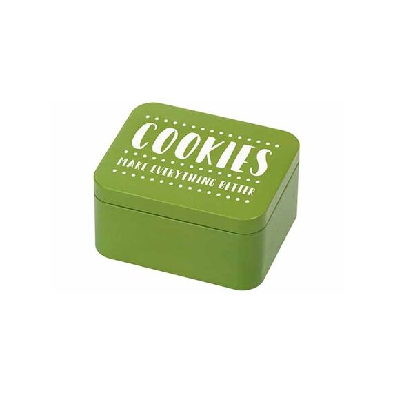 Birkmann Colour Kitchen Giftbox Cookies Make Everything Better 12X10Xh6,2Cm Groen