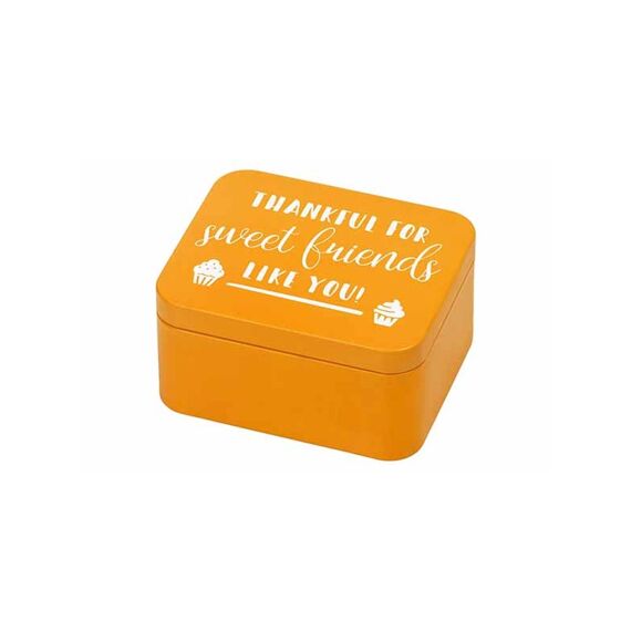 Birkmann Colour Kitchen Giftbox Sweet Friends 12X10Xh6,2Cm Oranje