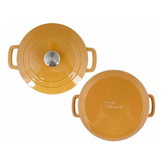 Cosy & Trendy Fontestic Kookpot Amber Gold D28Xh13Cm Gietijzer Met Deksel