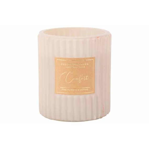 Cosy & Trendy Geurkaars Relax And Unwind Creme 8X8Xh9C M Glas 18H