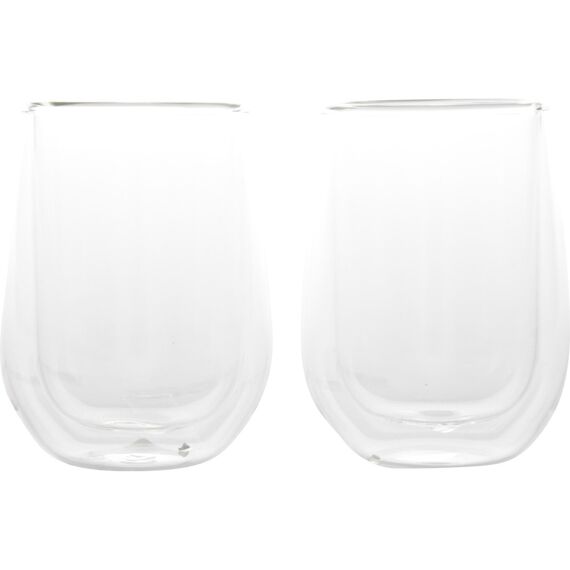 Cosy & Trendy Isolate Koffieglas 19Cl Set2 D6,3Xh10Cm Dubbelwandig Glas