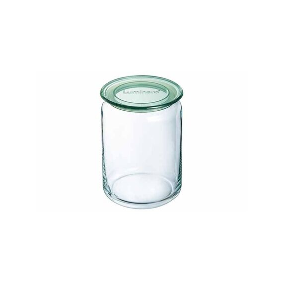 Luminarc Pure Jar Voorraadpot 1L Groen Deksel D10,5Xh17,6Cm