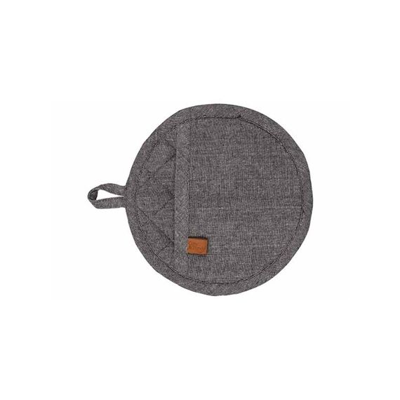 Cosy & Trendy Stoff Pannenlap Black Chambray D20Cm