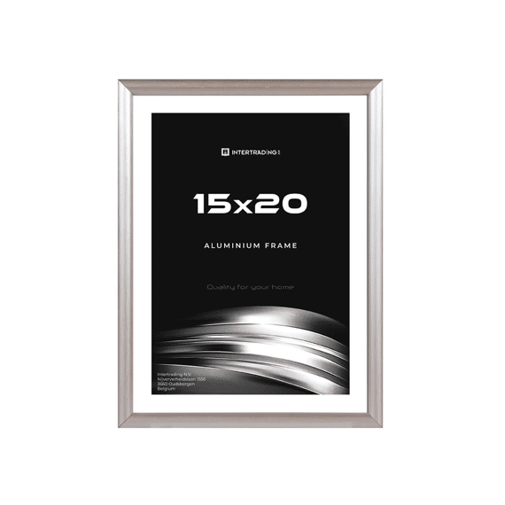 Aluminium Fotolijst Toledo Zilver 15X20 Cm