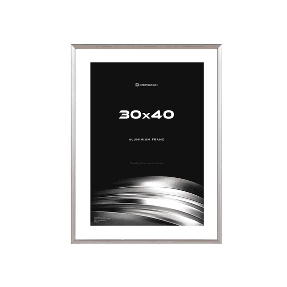 Aluminium Fotolijst Toledo Zilver 30X40 Cm