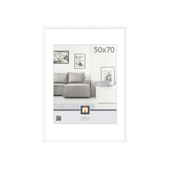 Fotolijst Madrid Wit  50X70 Cm