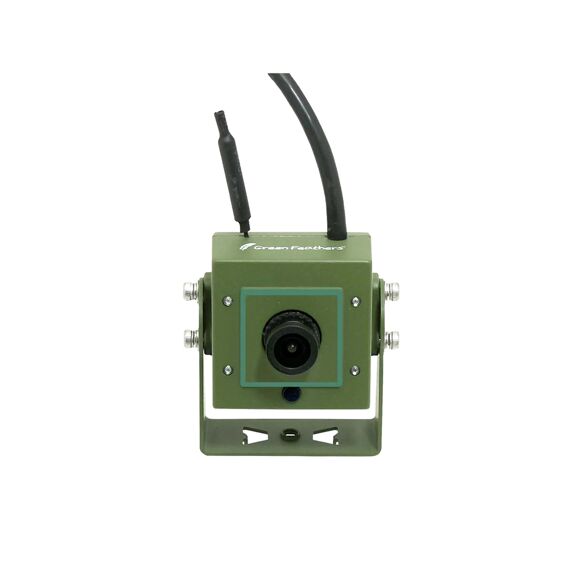 Green Feathers Camera Wifi Bird Box Green Feathers