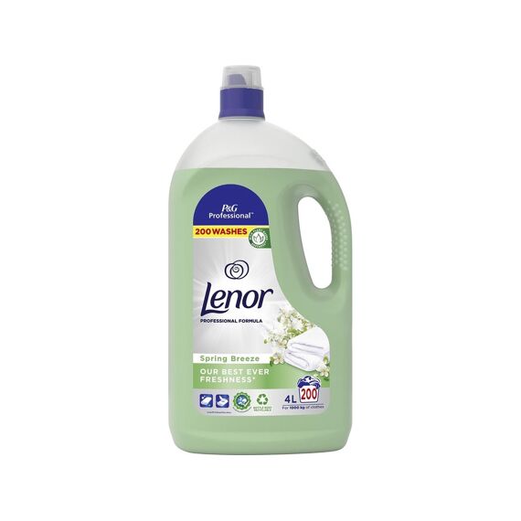 Lenor Wasverzachter Vloeibaar Professional Spring Breeze 4L/200Scoops