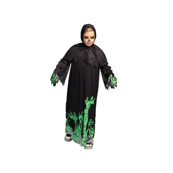 Halloween Kinderkostuum Glowing Reaper 4-6 Jaar