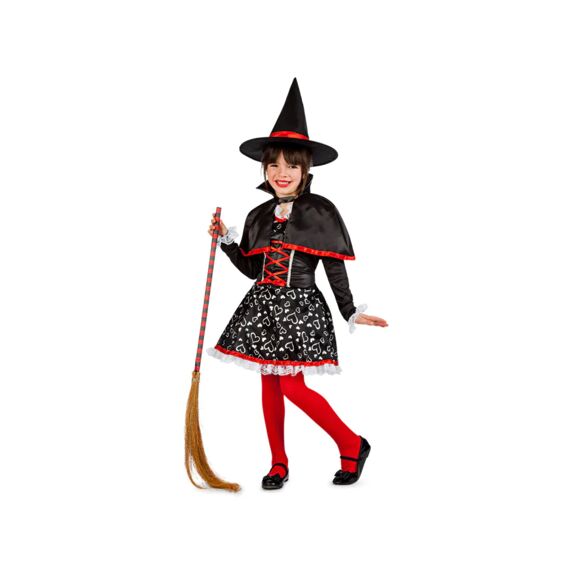 Halloween Kinderkostuum Lovely Witch 5-6 Jaar