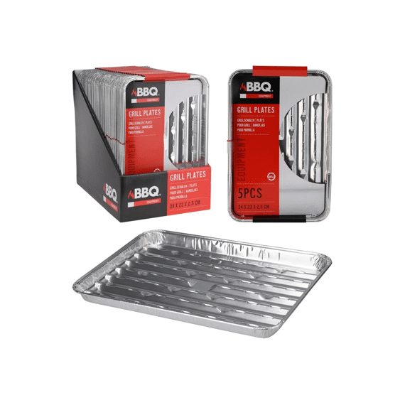 Bbq Grillschalen 34x23Cm Set Van 5 Stuks