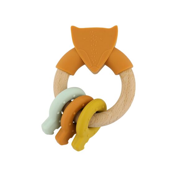 Trixie Houten Silicone Activiteitenring Mr Fox