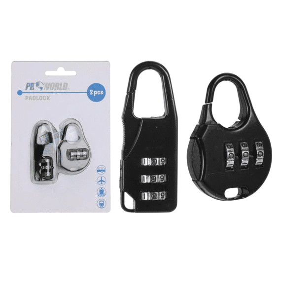 Hangslot Cijferslot Set Van 2