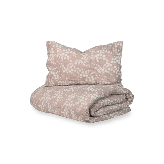 Quax Natural Dekbedovertrek 1 Persoons 90x200cm Blossom