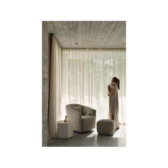 Quax Swivel & Gliding Chair Gomi Mohair Latte