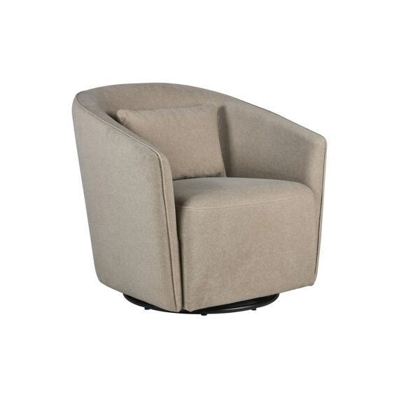 Quax Swivel & Gliding Chair Gomi Mohair Latte