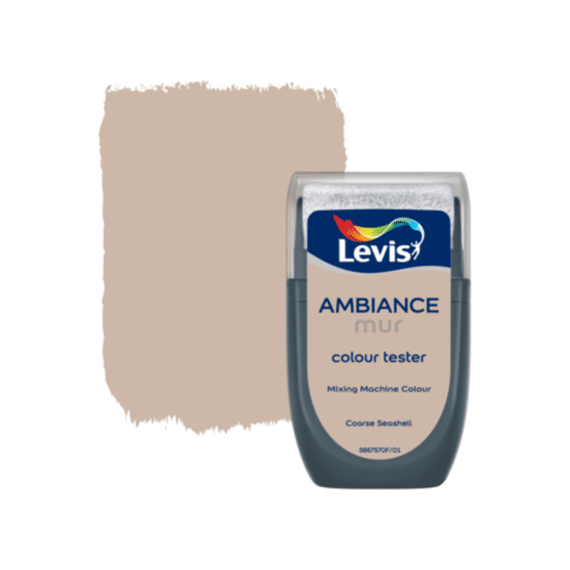 Levis Ambiance Mur Mat Tester Coarse Seashell 30 Ml