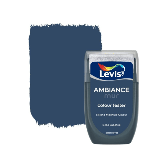 Levis Ambiance Mur Mat Tester Deep Sapphire 30 Ml