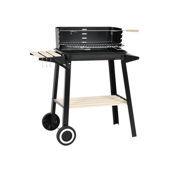 Barbeque Rechthoek Op Wielen L87