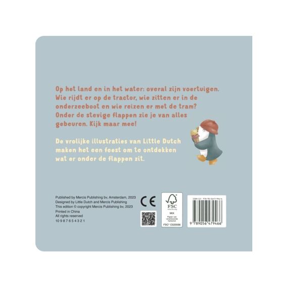 Little Dutch Mijn Flapjesboek Voertuigen