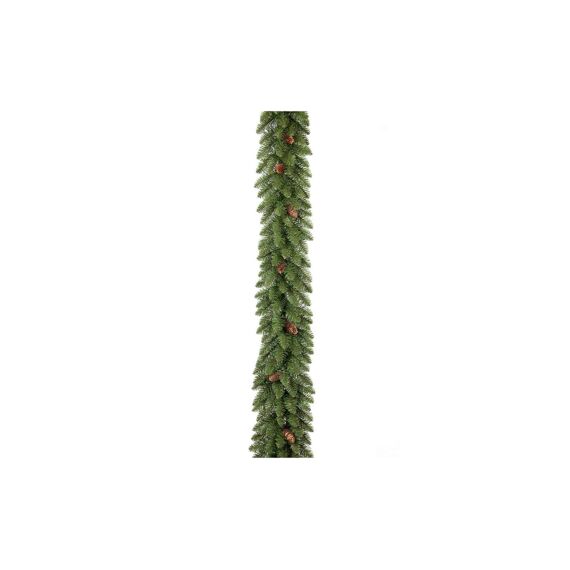 Fremont Full Pvc Garland Cones D30Cm L270Cm