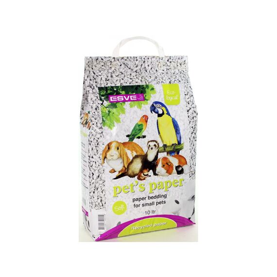 Pet'S Paper 10L Eco Papier Bodembedekking Esve