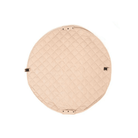 Play And Go 2 In 1 Speelmat Organic Stripes Brown