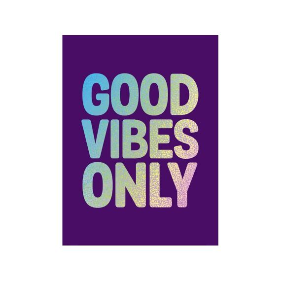 Good Vibes Only Cadeauboek