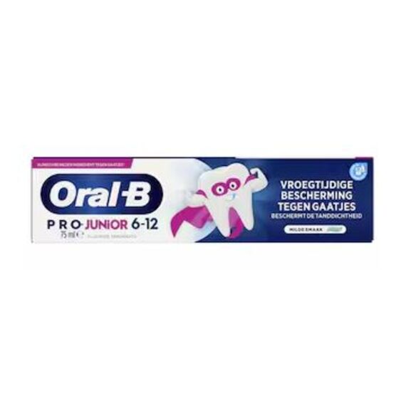 Oral B Tandpasta Junior 6-12 Jaar 75Ml