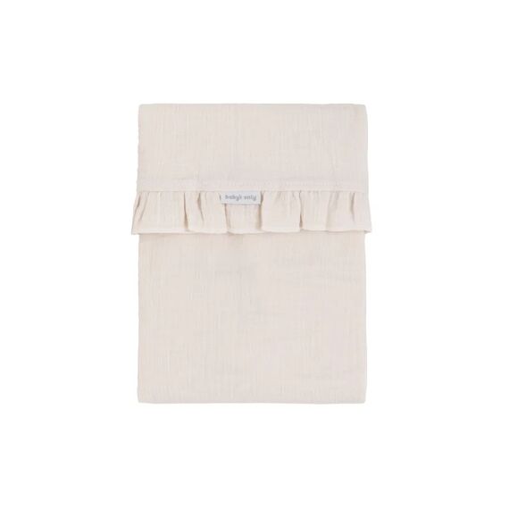 Baby's Only Calm Wieglaken Warm Linen Met Ruffle