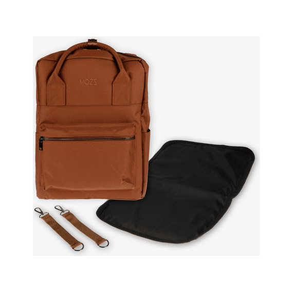 Mozz Bags Luiertas Laos Backpack Cognac