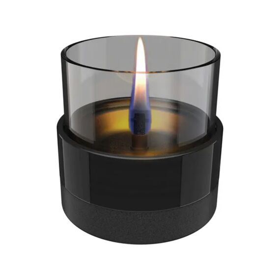 Tenderflame Rosie 10 Kaars Uit Keramiek Zwart 10.5Cm