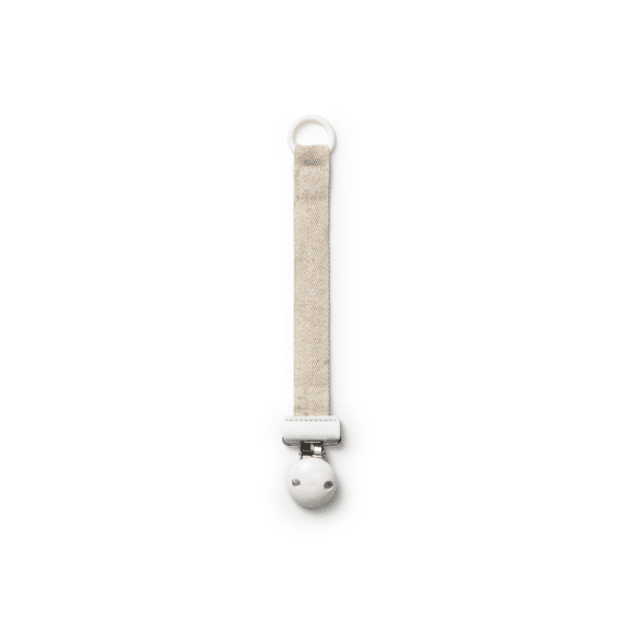 Elodie Details Fopspeenketting Hout Silver Sheen