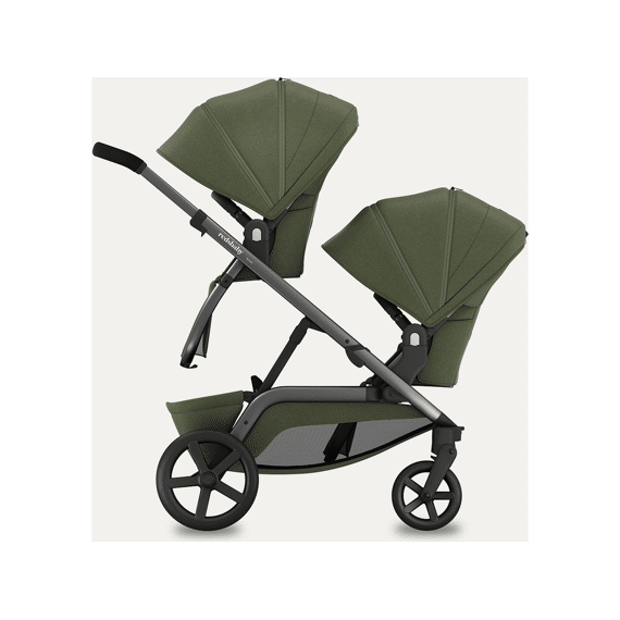 Redsbaby Nuvo Wandelwagen Dubbel (1x Draagmand + 2x Zitting) Ivy