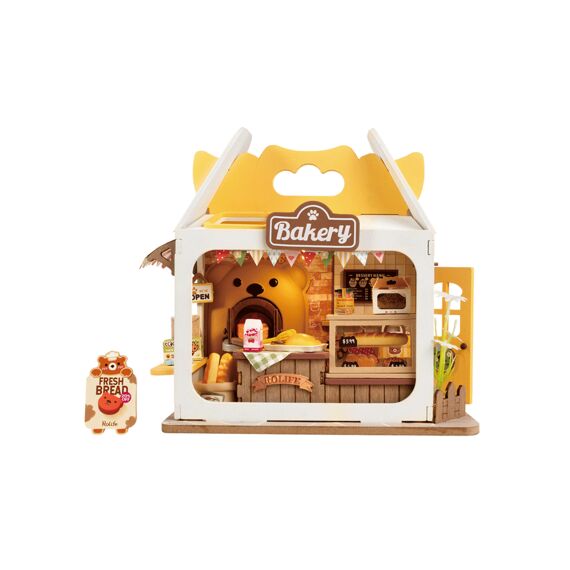 Robotime Rolife Miniatuur Bouwpakket Teddys Breadbox