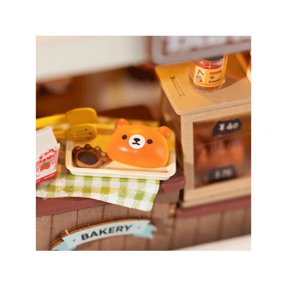 Robotime Rolife Miniatuur Bouwpakket Teddys Breadbox