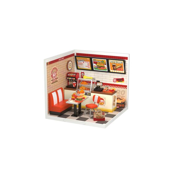 Robotime Rolife Miniatuur Bouwpakket Yum Yum Burgers