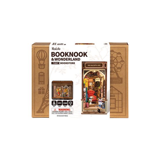 Robotime Rolife Miniatuur Bouwpakket Bookstore