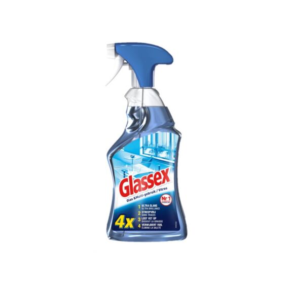 Glassex Reinigingsspray Glas & Multi Gebruik 750Ml