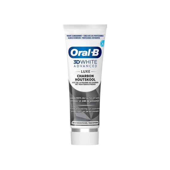 Oral B Tandpasta 3D Whitening Advanced Charcoal