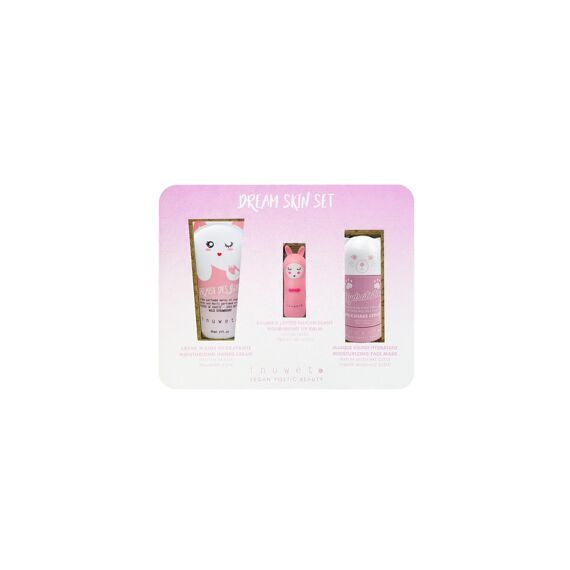 Inuwet Dream Skin Set Pink Hands Cream + Stick Face Masker + Lipbalm