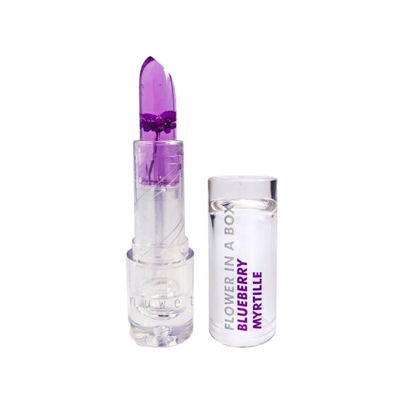 Inuwet Flower In A Box Purple Blueberry Lipstick