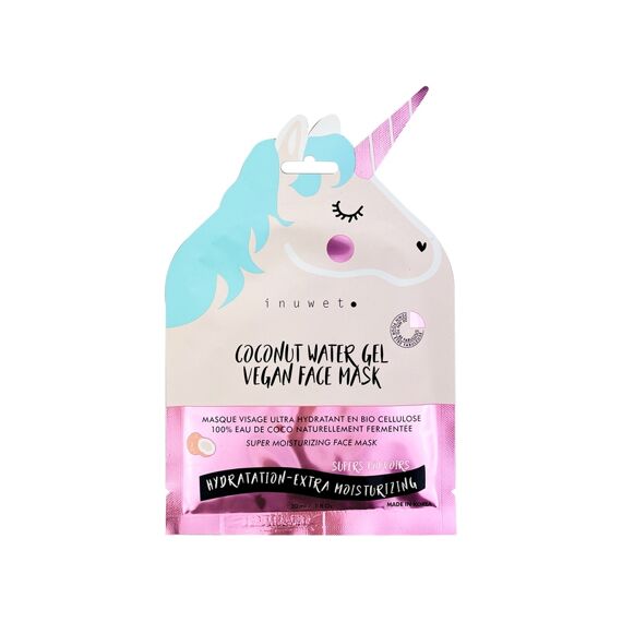 Inuwet Unicorn Face Masker Moisturizing Bio Cellulose